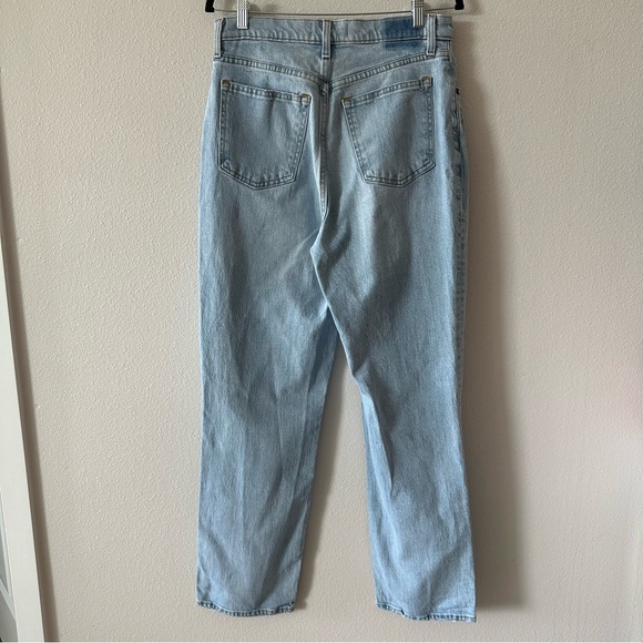 abercrombie & fitch curve love ultra high rise 90’s straight leg jeans - Picture 5 of 12